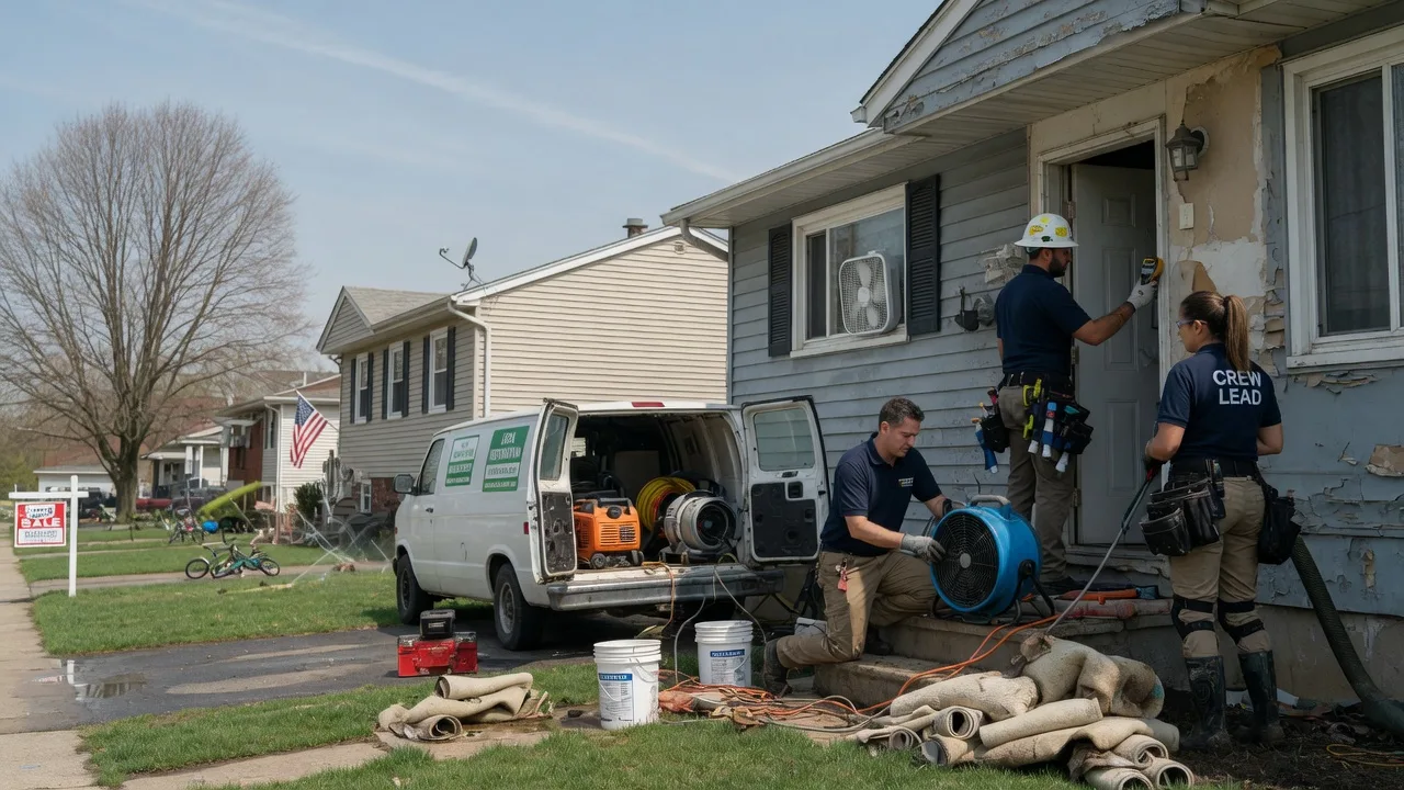 Flood Cleanup in Senecaville, OH near me
